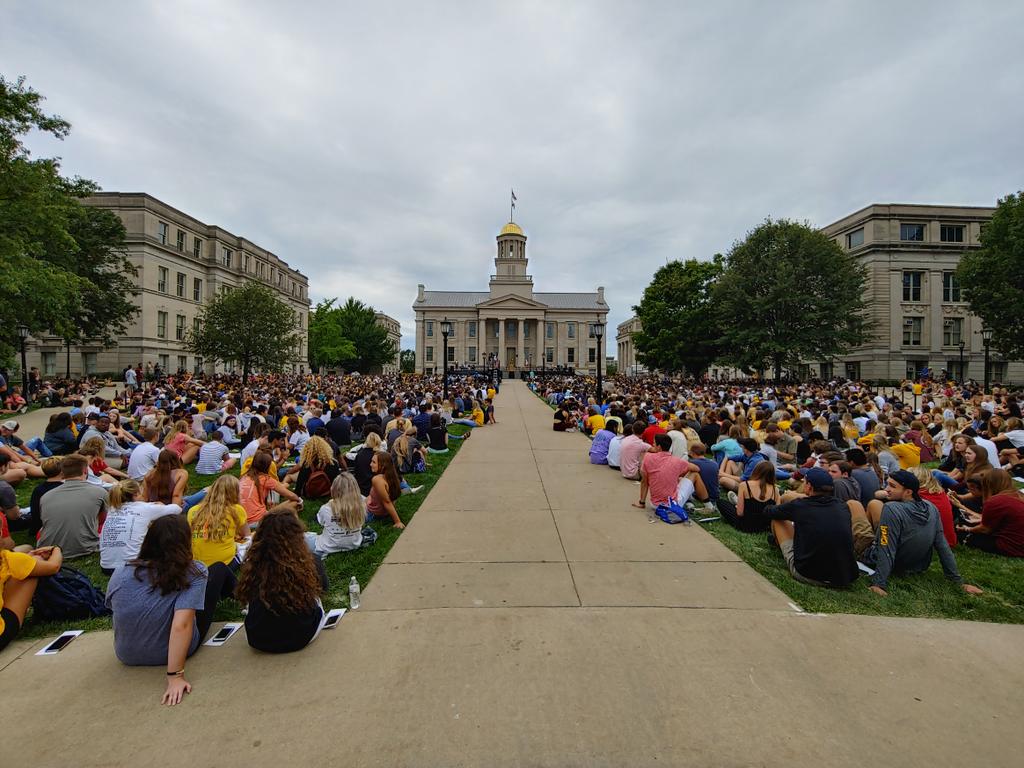 Welcome to Convocation, #Classof2023! #OnIowa19