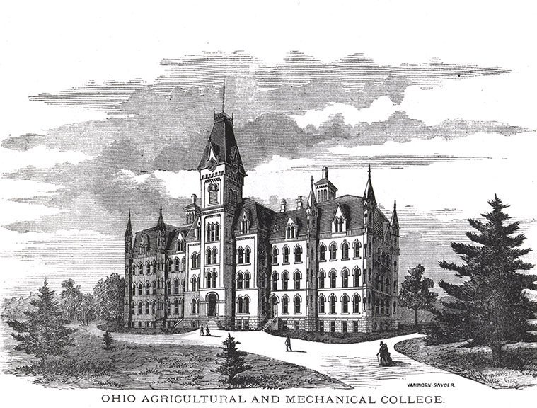 Happy Founder&#39;s Day! On this day in 1873, classes began at @OhioState, then known as Ohio Agricultural and Mechanical College!