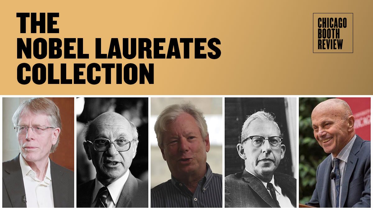 The #Nobel laureates collection: Articles by and about  @UChicago&#39;s Nobel Prize-winning faculty. Read insights and research from Lars Peter Hansen, Eugene Fama, Richard Thaler, Milton Friedman, George J. Stigler, and more at Chicago Booth Review: 